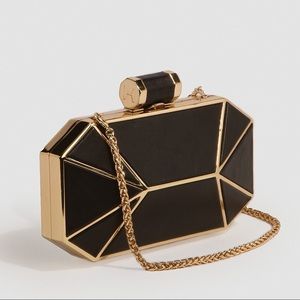 HALSTON HERITAGE
Octagonal Minaudiere Clutch
